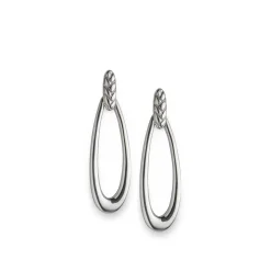 Braid Loop Earrings*Nambé Hot