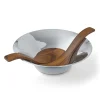 Chillable Salad Bowl W/ Servers*Nambé Outlet