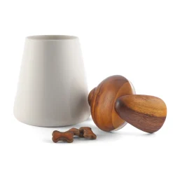 Dog Treat Jar*Nambé Hot