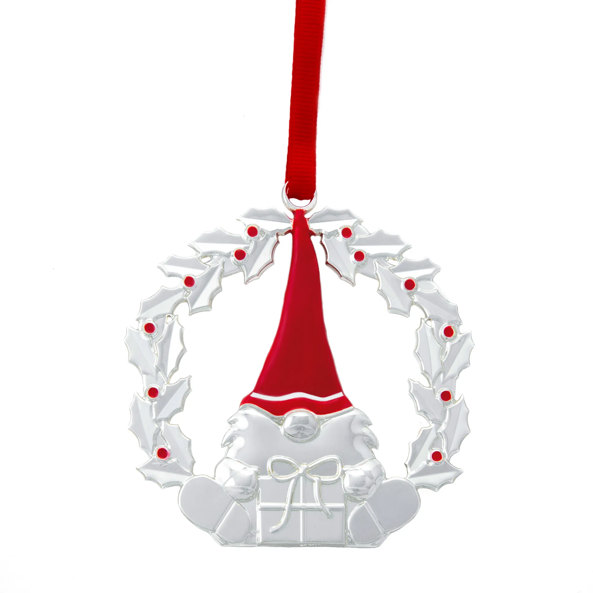 Gnome Wreath Ornament*Nambé Sale