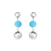 Marina Sphere Earrings*Nambé Hot