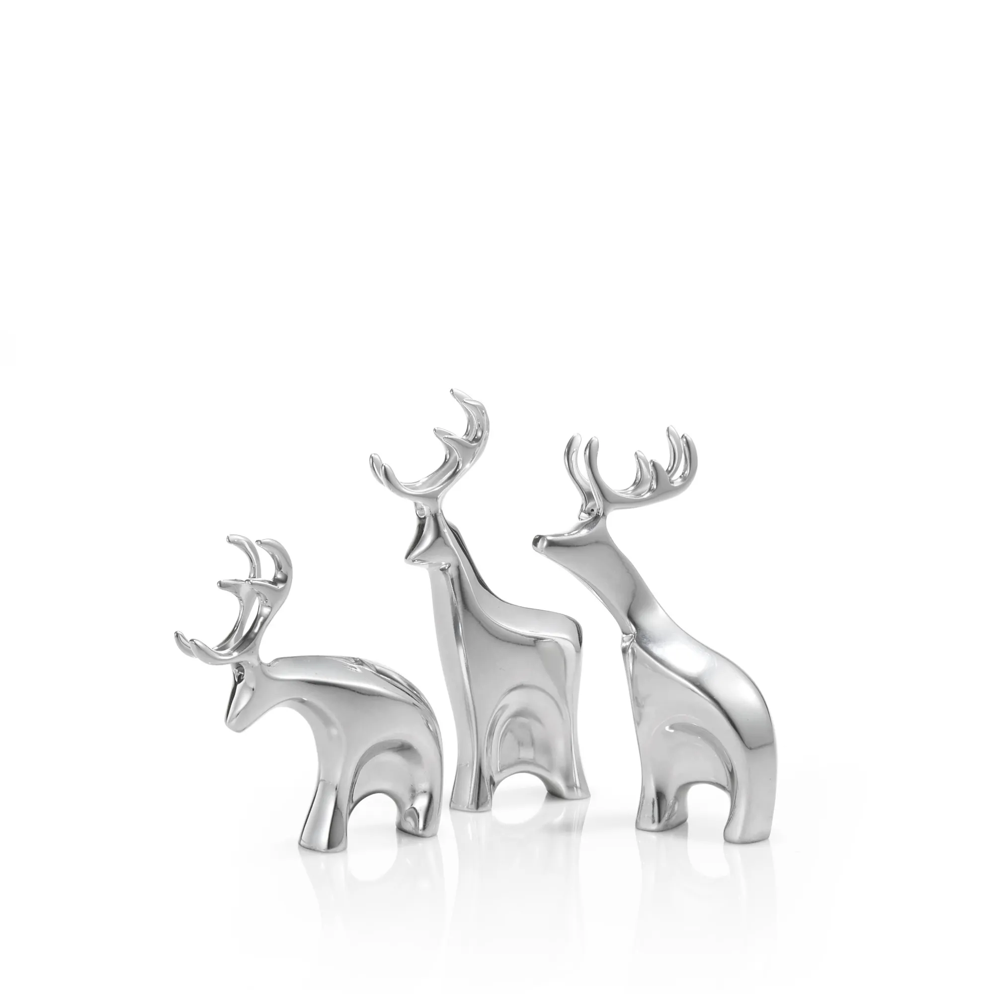Miniature Dasher Reindeer Set*Nambé Hot
