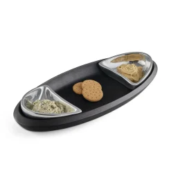 Noir Condiment Tray*Nambé Online