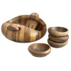 Pebble 7-Piece Salad Set*Nambé Best