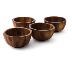 Rivet Salad Bowls (Set Of 4)*Nambé Online