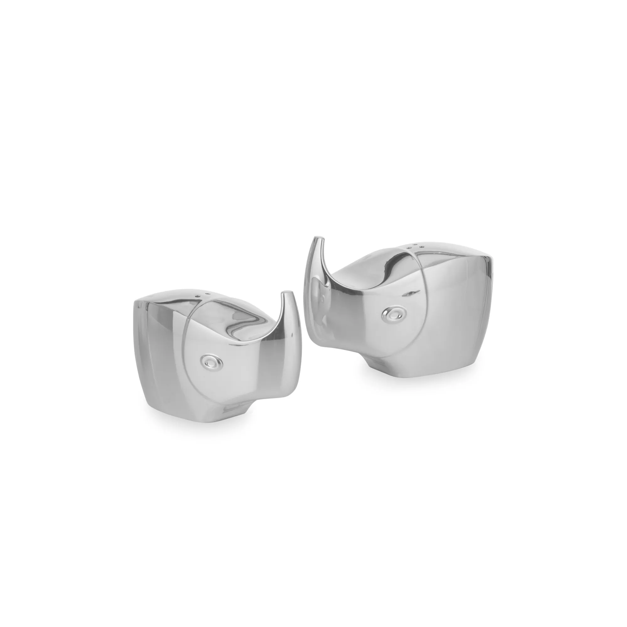 Savanna Rhino Salt & Pepper Shakers*Nambé Outlet